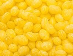 Sanded LEMON Drops Hard Candy 2 lb – Bulk, Old Fashioned Candy, Natural Flavo…