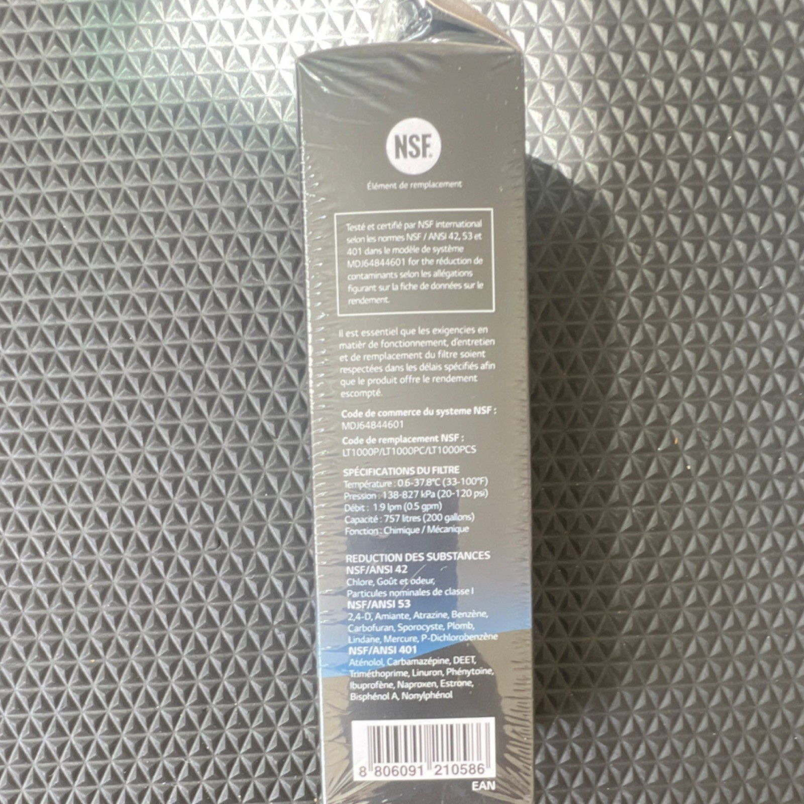 LG LT1000P Water Filter Replacement Cartridge 6-Stages 200 gal Chlorine Removal gallery