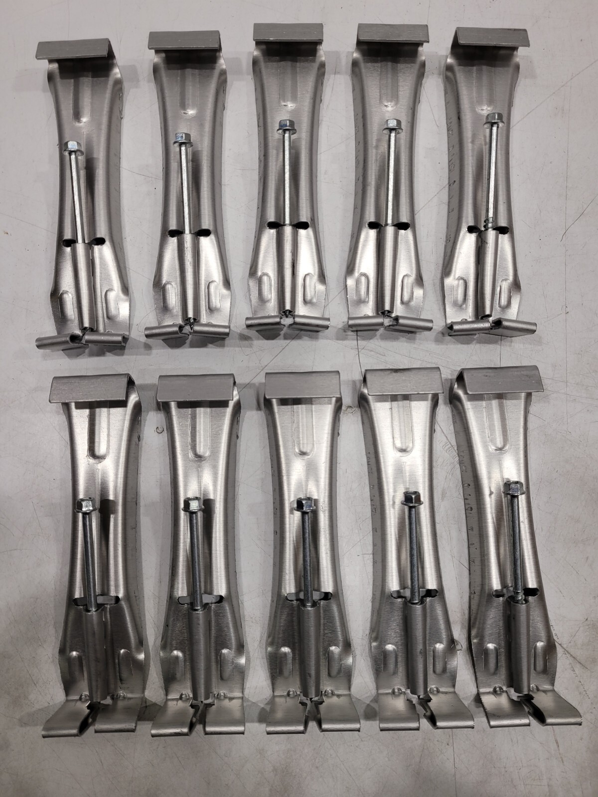 5" Gutter Hanger With Screw - Quickscrew Hidden Hanger, #5HFHR-1 set in 10 QTY gallery