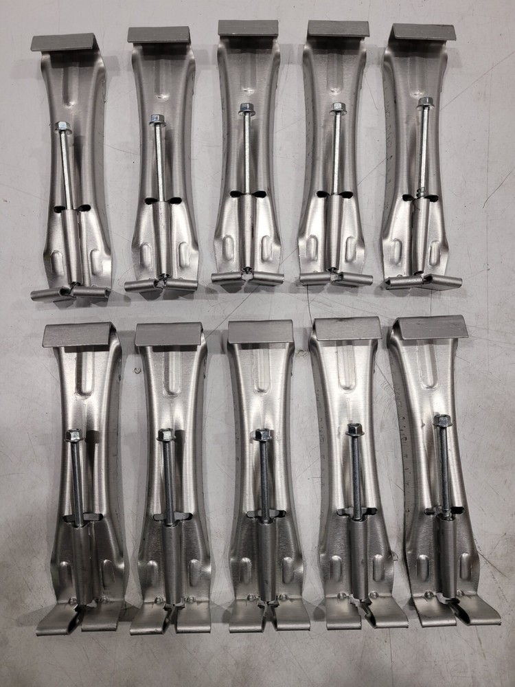 5" Gutter Hanger With Screw - Quickscrew Hidden Hanger, #5HFHR-1 set in 10 QTY