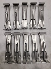 5″ Gutter Hanger With Screw – Quickscrew Hidden Hanger, #5HFHR-1 set in 10 QTY