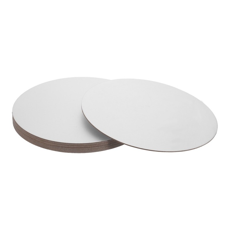 10 Pcs Round Base Plate Thick Cake Boards Circular Plates Decorative gallery