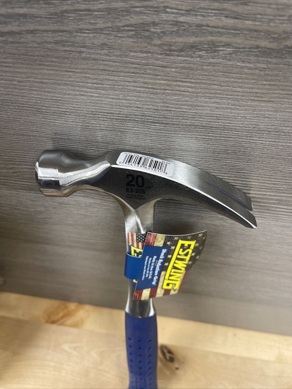 Estwing 20oz Rip Claw Hammer Forged Steel Handle 13.75” E3-20S New gallery