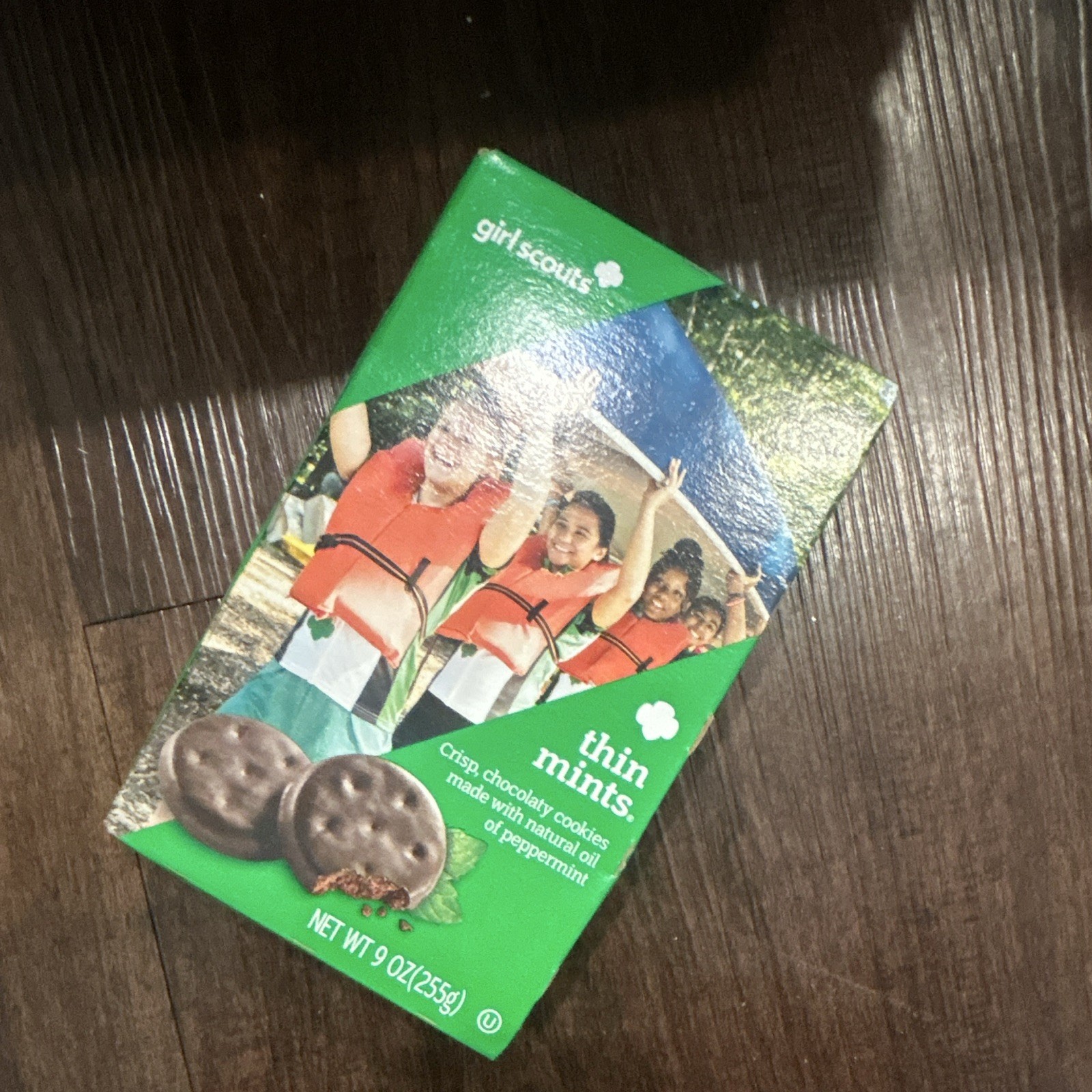 Girl Scouts Thin Mints Chocolate Mint Cookies, 9 oz Box, Exp JUN 01 2026 gallery