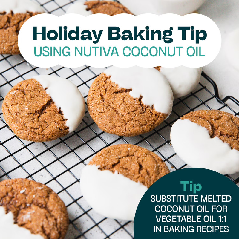 Nutiva Organic, Cold-Pressed, Unrefined, Virgin Coconut Oil from 15 Fluid Ounces gallery