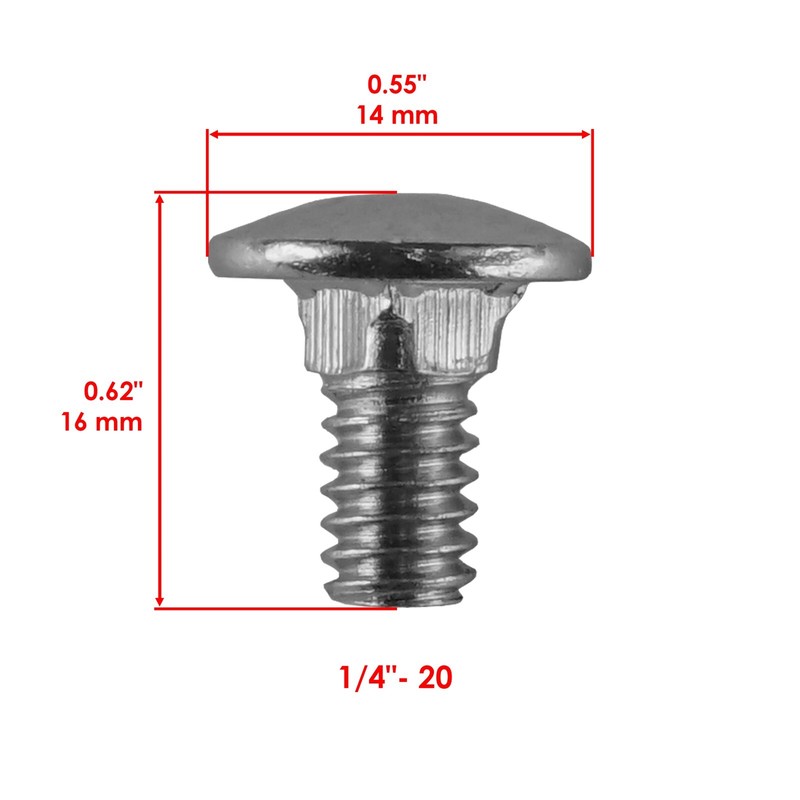 Caltric Scraper Bar Mounting Hardware for MTD 731-1033 731-08171 9 QTY 4 gallery