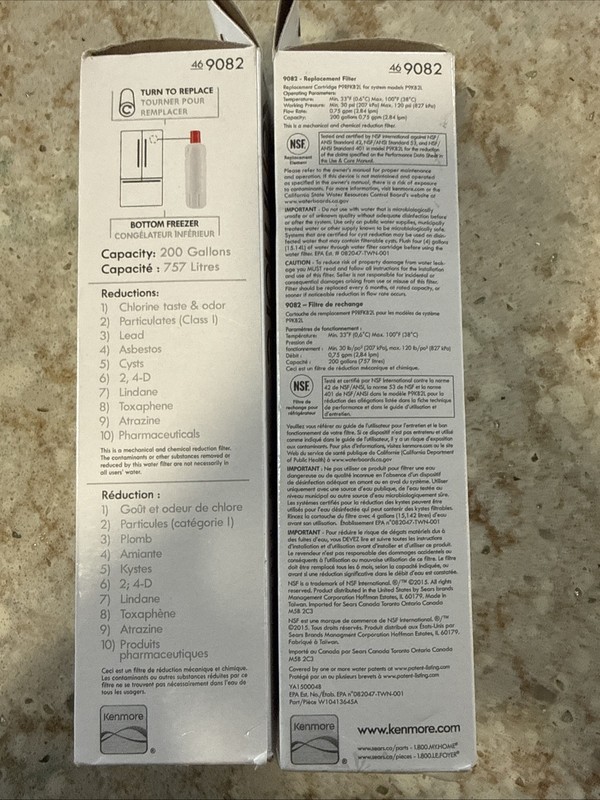 2 Filters - Kenmore 9082 Replacement Refrigerator Filter gallery