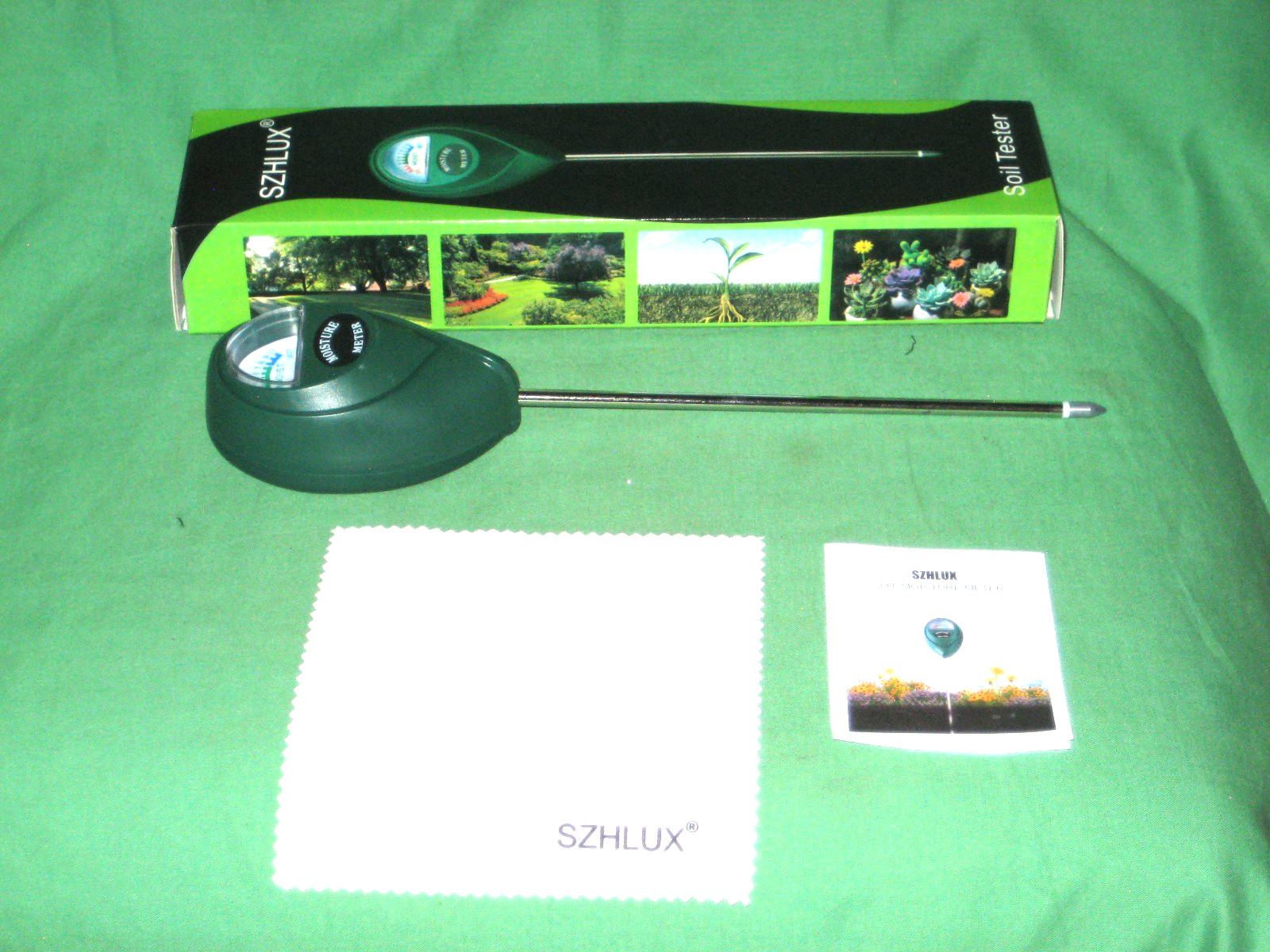 #1932 - Szhlux Soil Tester, Moisture Meter for Plant Care - New in Box gallery