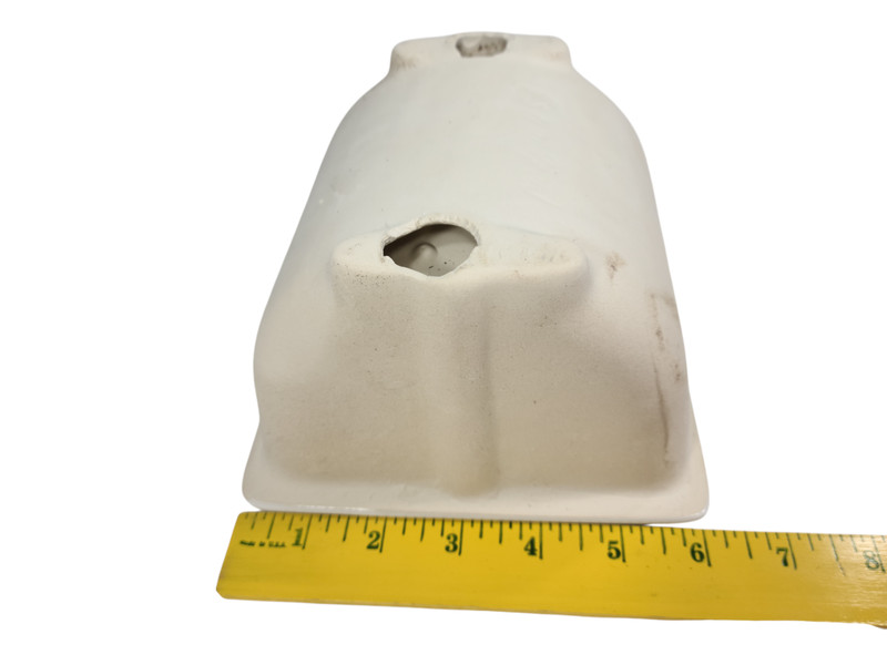 Recessed White Ceramic Tile TP Holder Toilet Paper Niche Mid Century Modern gallery