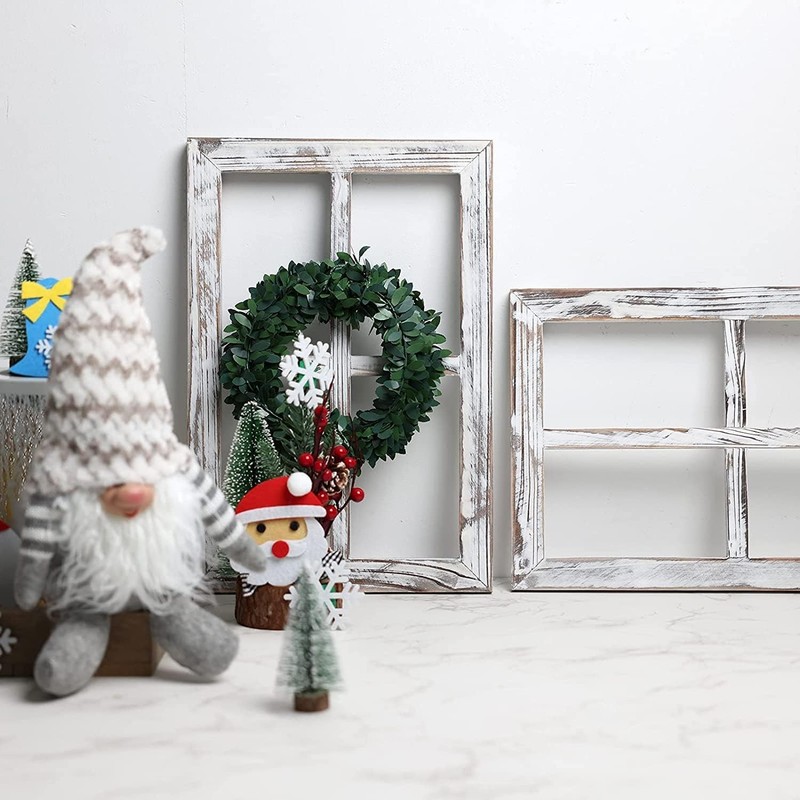 Rustic Wall Decor-Home Decor Window Barnwood Frames -Room Decor for Home gallery