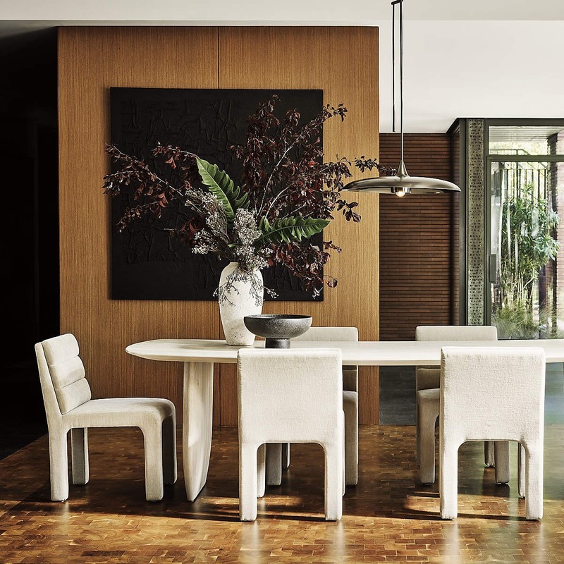 Brio Brass Pendant Light CB2 Studio Anansi Italian Black Finish Mid Century 24" gallery