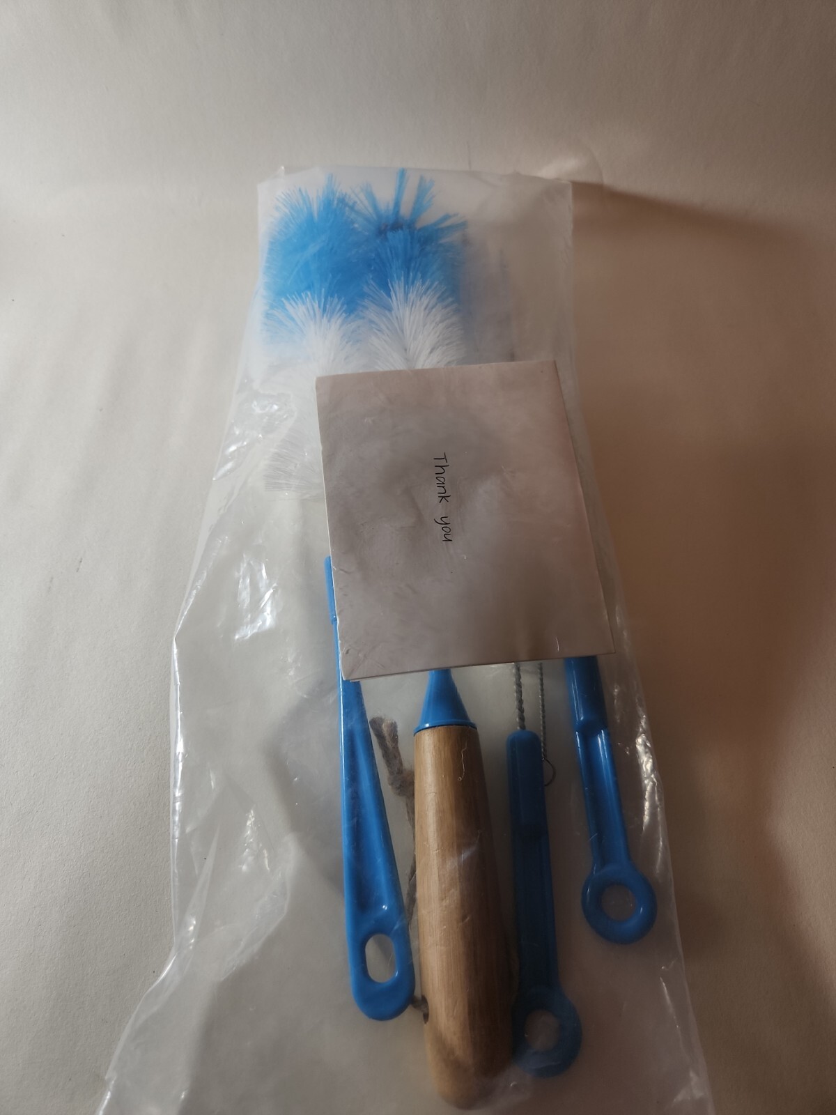 5pc Bottle Brush Cleaner Long Water Bottle & Straw Cleaning Brush Wire Scrub Set gallery