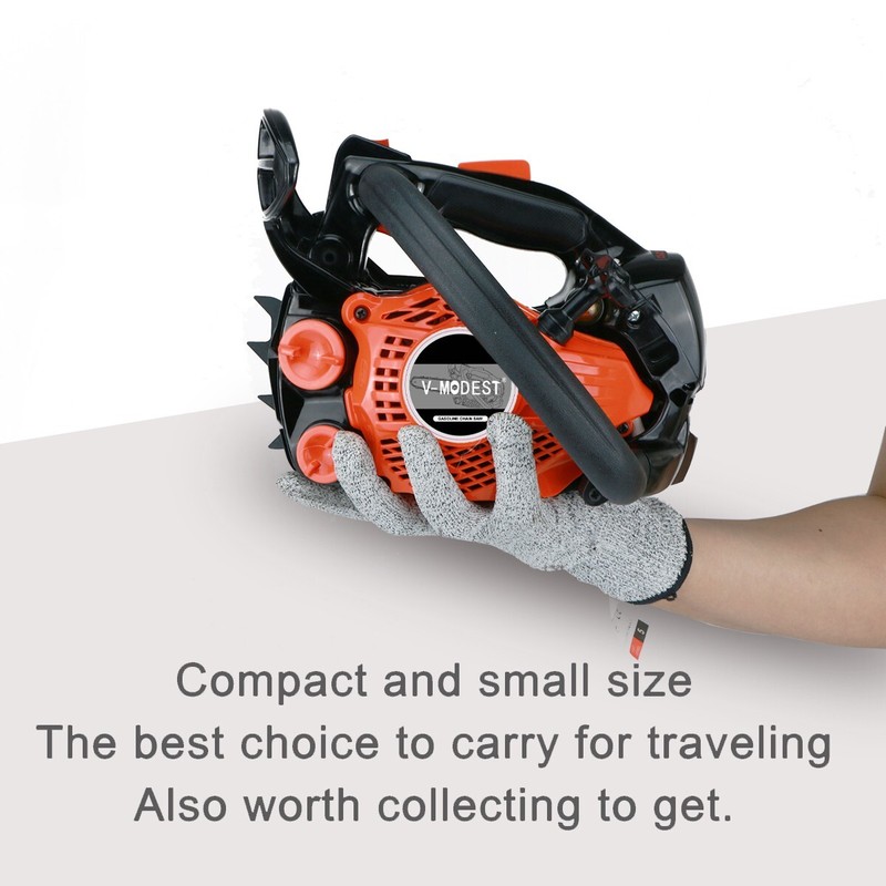 Clone 2511 12" Compact Gas Top Handle Chainsaw 25CC 2-Stroke Engine Climbing Saw gallery