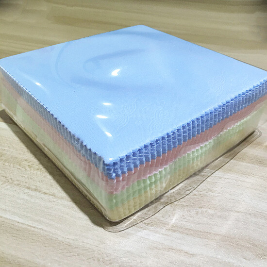 100pcs Microfiber Phone Screen Camera Lens Glasses Cleaning Cloth 13*13cm gallery