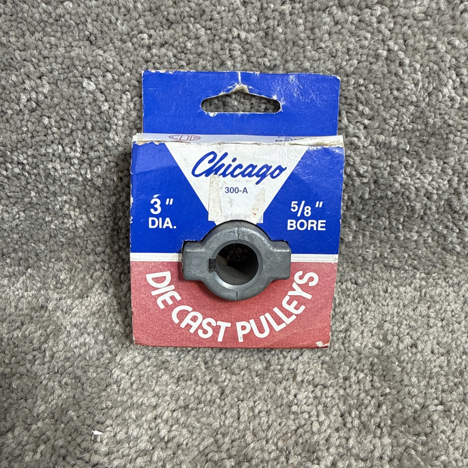 Chicago Die Casting 3 In. x 5/8 In. Single Groove Pulley 300A6 Chicago Die gallery