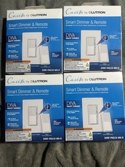 4 Lutron Diva Smart Dimmer Switch 3-Way Kit with Pico Paddle Remote