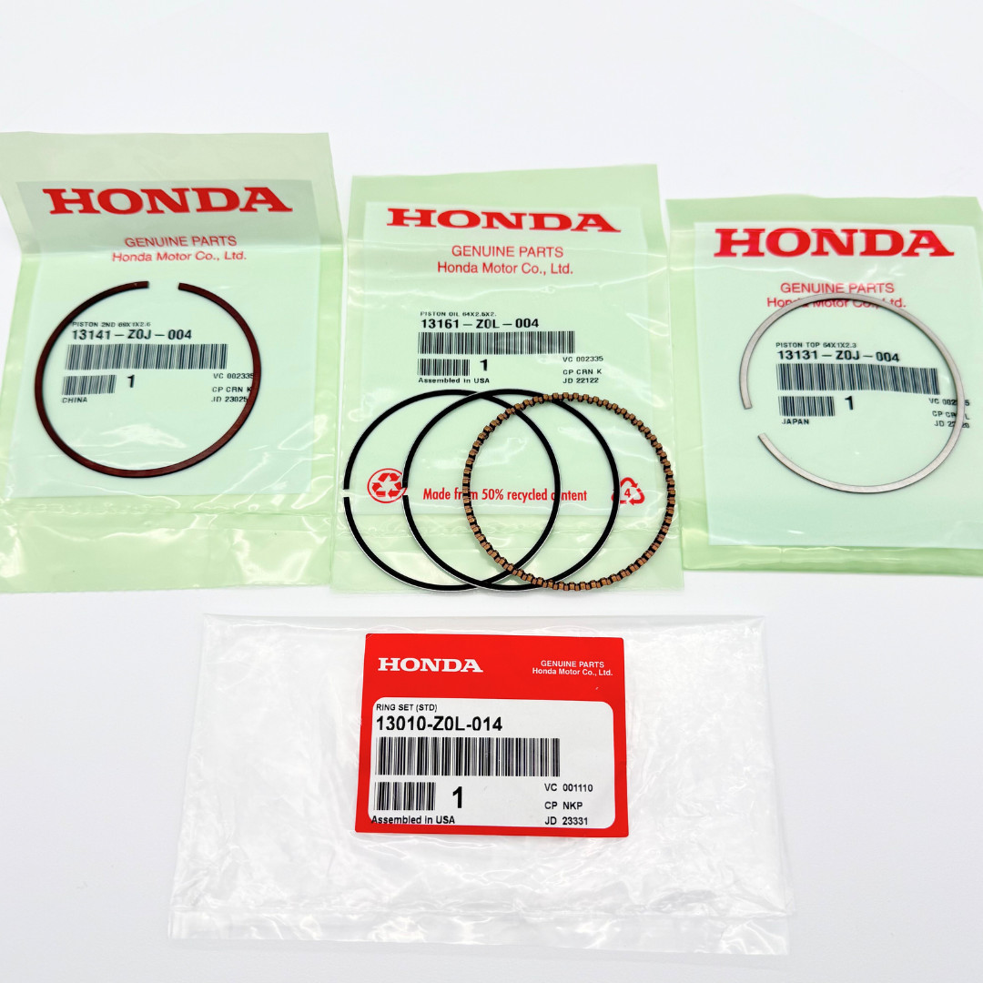 OPEN BOX Genuine Honda Piston Rings Set 13010-Z0L-014 (STD) gallery