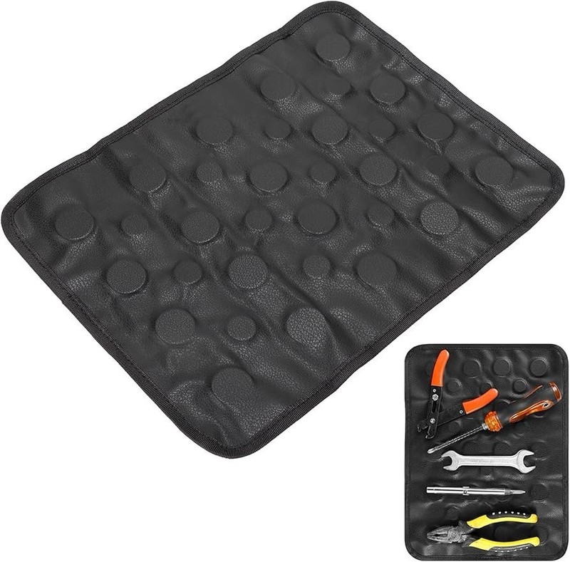 LAMJAD Flexible Magnetic Tool Holder Mat 12.5"x9.5" for Tool Nuts S Screws gallery