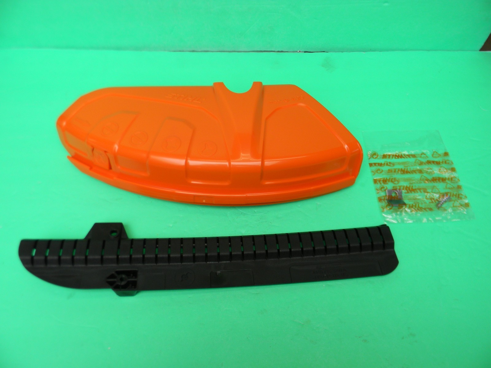 STIHL TRIMMER GUARD DEFLECTOR KIT FS120 FS200 FS250 MORE # 4180 007 1028 YES OEM gallery
