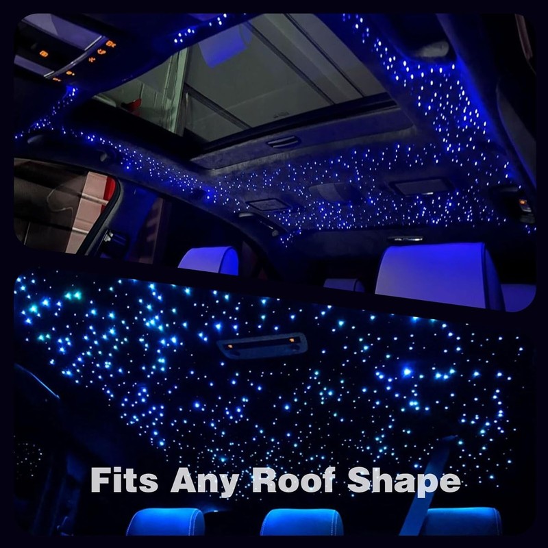 Fiber Optic Ceiling Light Kit 500pcs Star Ceiling Lights for Bedroom Home Decor gallery