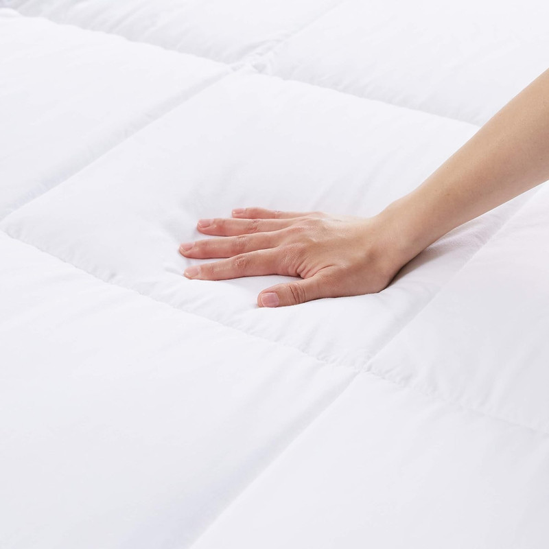 Amazon Basics White Down Alternative Comforter and Duvet Insert with Corner Tabs gallery