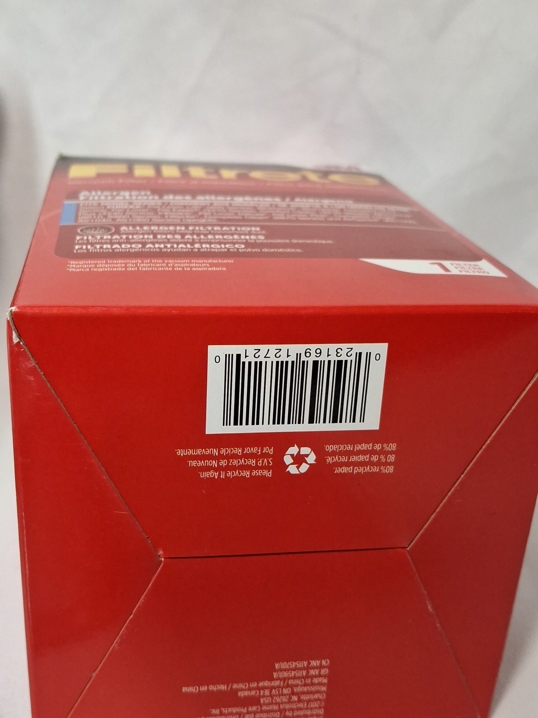 3M Filtrete Vacuum Replacement Filter For Eureka Style DCF-21 67821B , Allergen, gallery