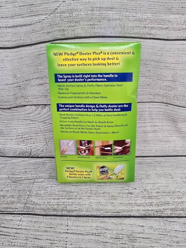 Pledge Duster 1 Handle 1 Multi-Surface Spray 2 Disposable Dusters NEW 2006 gallery
