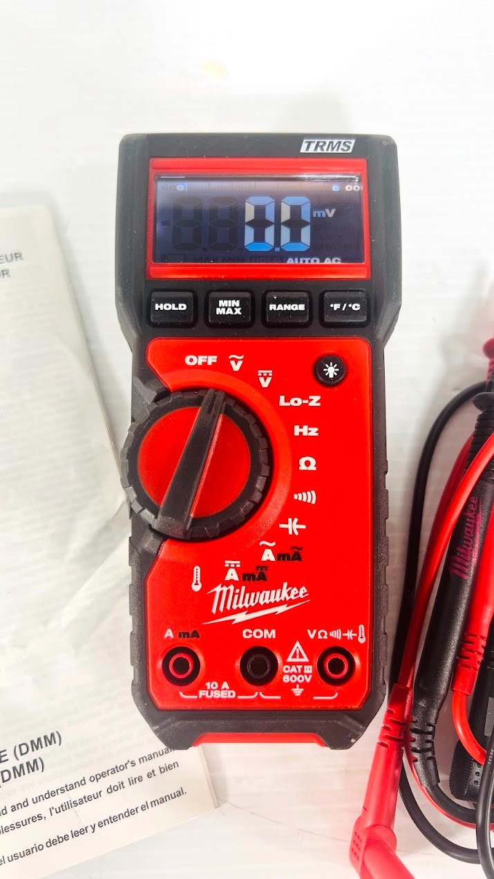 Milwaukee 2217-20 Digital Multimeter w/Lo-Z gallery