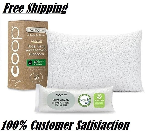 Coop Home Goods Original Adjustable Pillow, Queen Size Bed Pillows for Sleeping, gallery