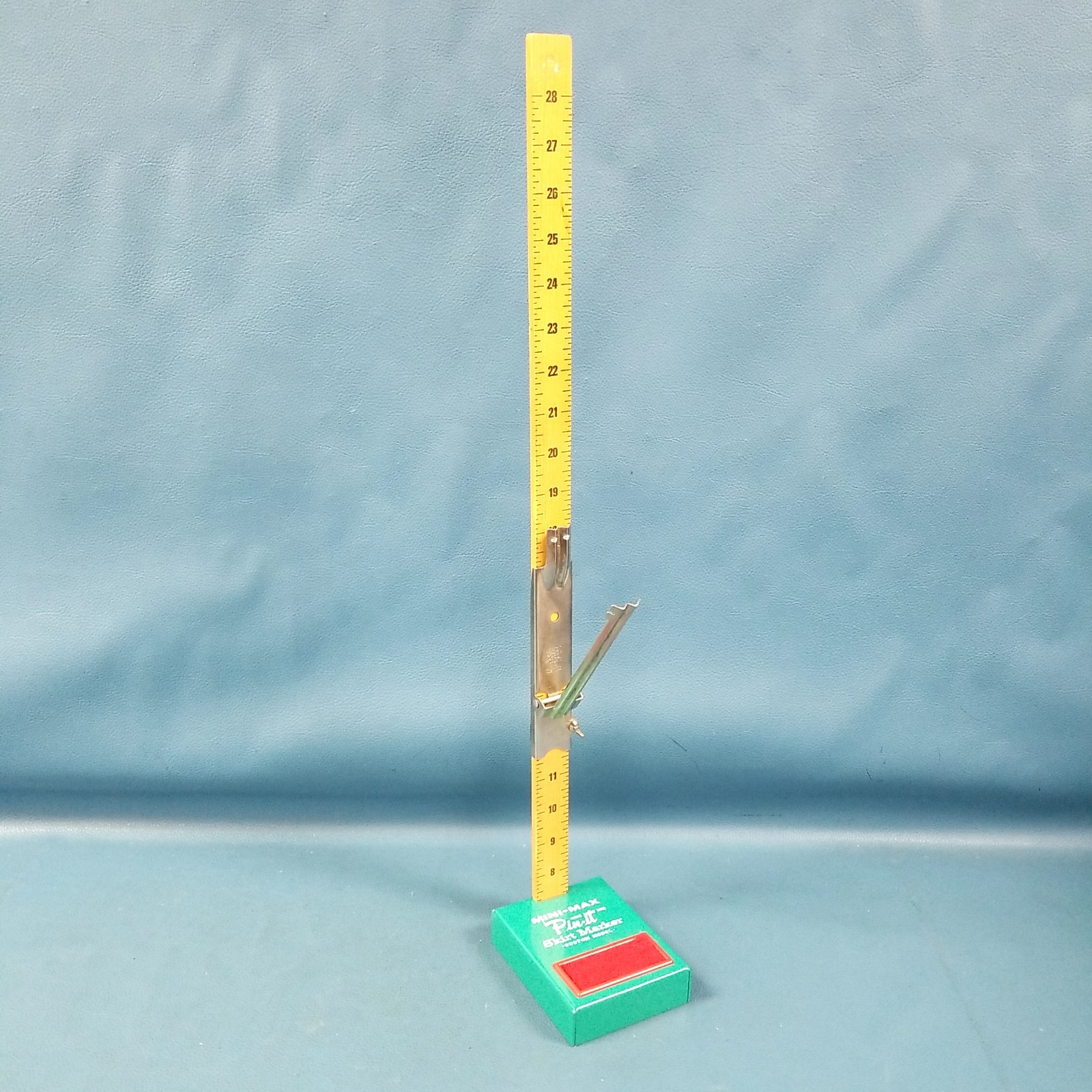 VTG 7"-28" Mini Max Pin It Skirt Marker Custom Model Green Steel EUC! gallery