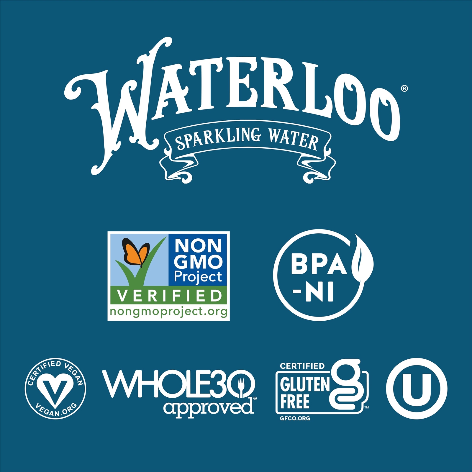 Waterloo Sparkling Water Black Cherry Naturally Flavored 12 Fl Oz Can Pack of 12 gallery