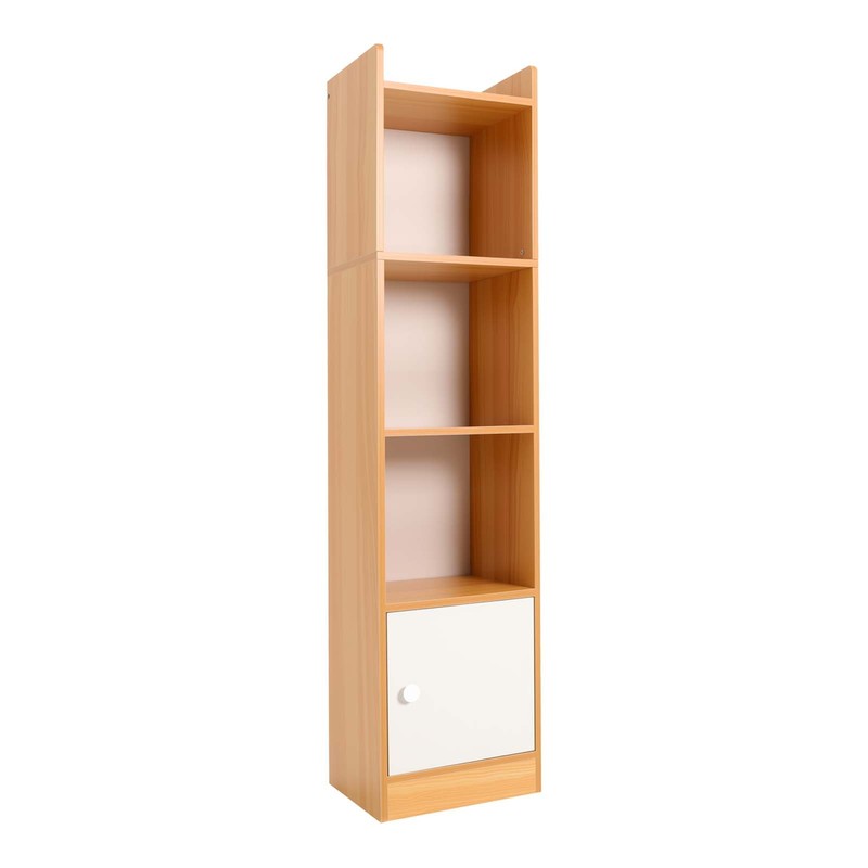 4-Tier High-Density Board Storage Cabinet, Space-Saving Modern Design Organizer gallery