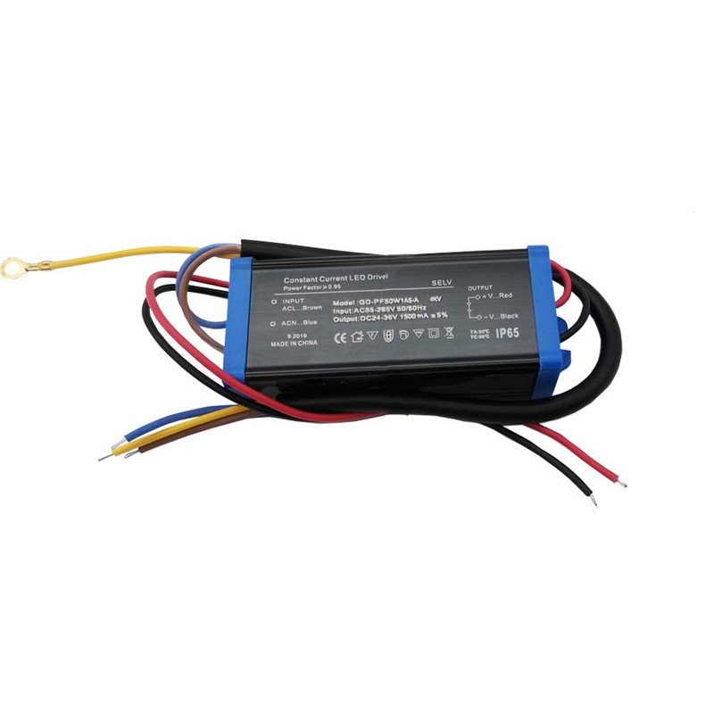 HANNAHONG 50W Constant Current Driver, AC85-265V DC28-36V 1500Ma High Power LED gallery