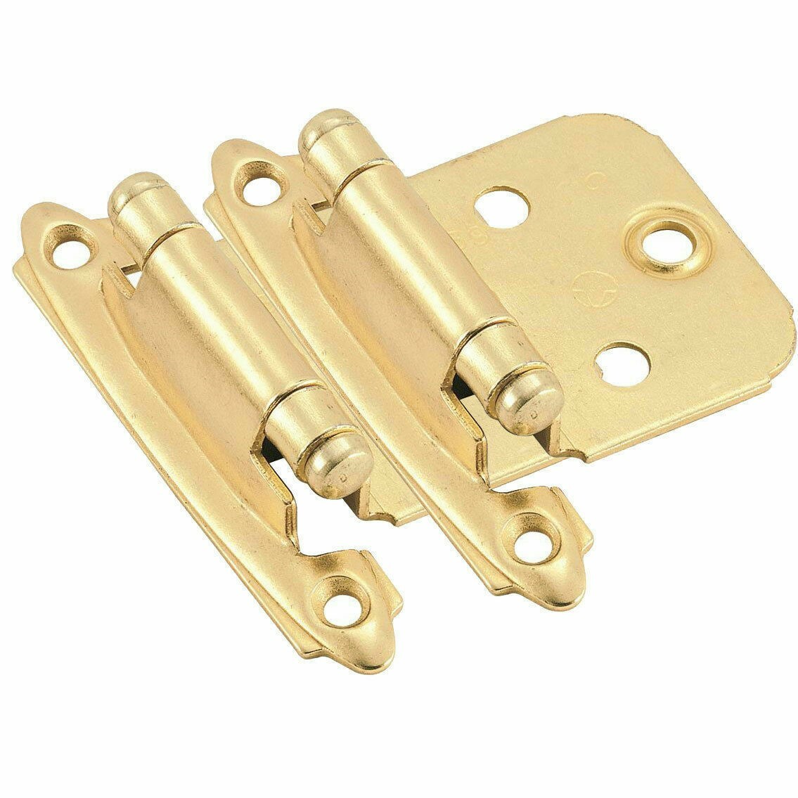 AMEROCK NON-SELF-CLOSING 2-3/4 IN. HINGE POLISHED BRASS BP3417-3 gallery