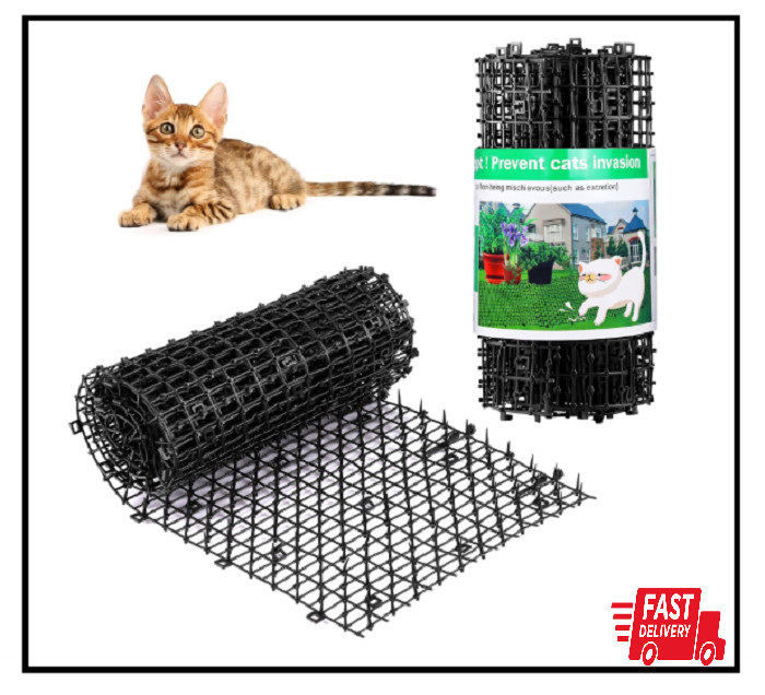 Cat Scat Mat with Spikes 6.5FT Cat Deterrent Mats Plastic Scat Mat gallery