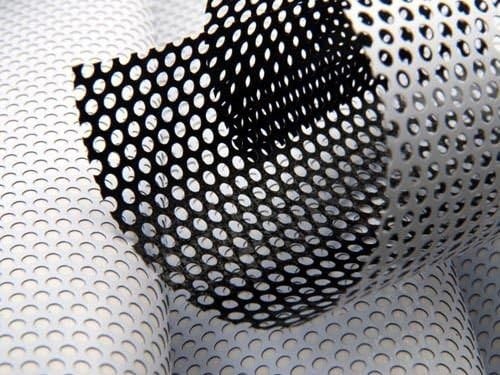 One-Way Perforated Vinyl Privacy Window Film Adhesive 0.5ft x 54", White gallery