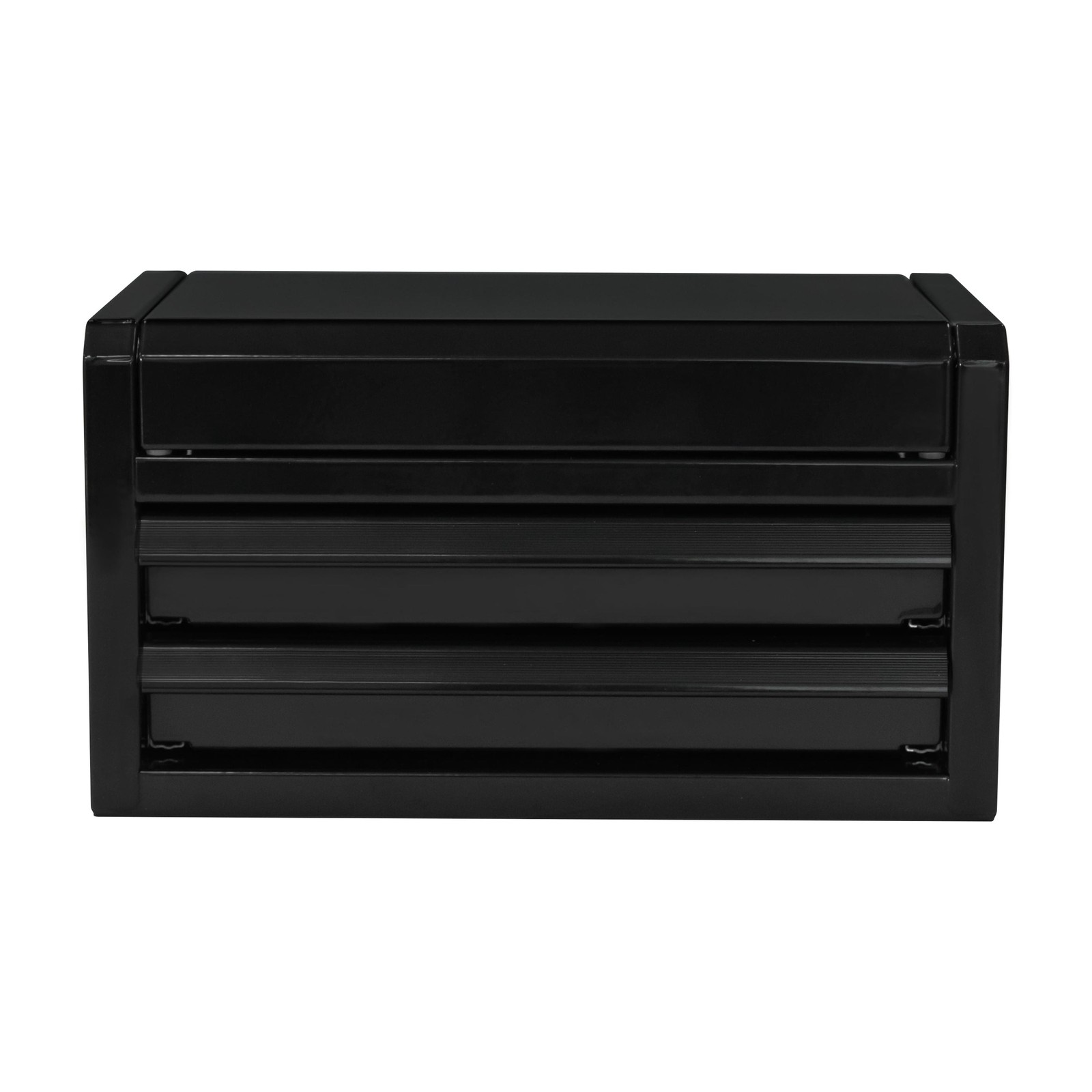 Hyper Tough Mini 10-Inch 2-Drawer Steel Toolbox – Black gallery