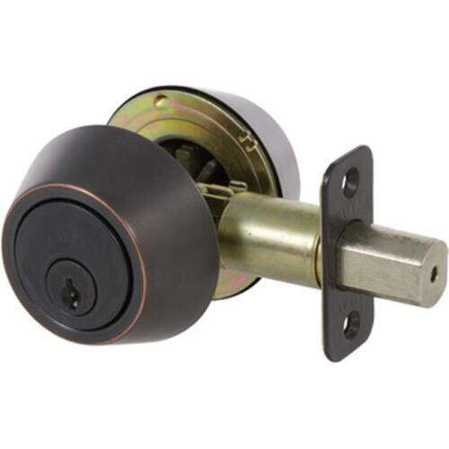 Callan 210S-US10BE Double Cylinder Deadbolt Grade 3 Edged Oil Rubbed Bronze New gallery