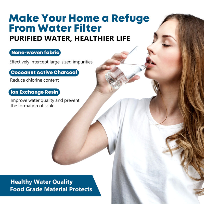 Water Filter Replacement Fit for Zero Pitcher and Dispenser ZR-001 ZR-017 3Pack gallery