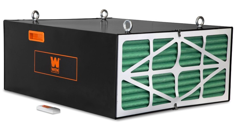 WEN 3417 3-Speed Remote-Controlled Industrial-Strength Air Filtration System gallery