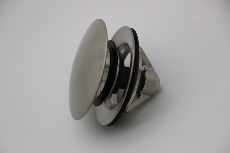 Hansgrohe 1-1/4" Push-Open Drain Assembly W/Overflow Model: 50100821 gallery