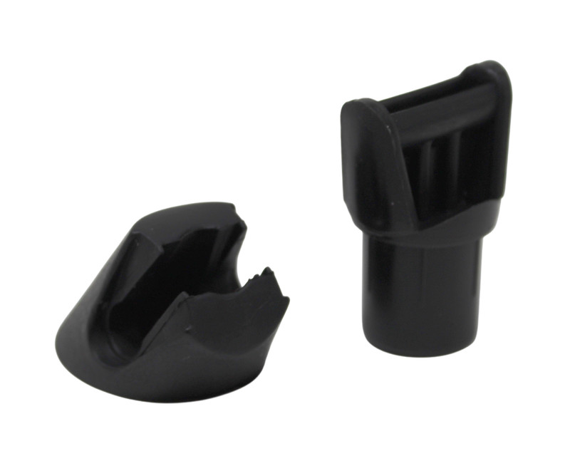 3/4" Black Plastic Adjustable Baluster Connector for Tube Posts gallery
