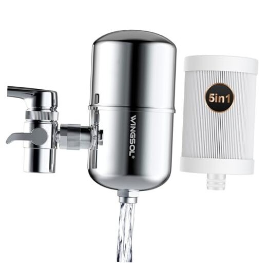 Stainless Steel Water Filter for Sink Faucet, NSF/ANSI 42&53, WS-FM001-5in1 gallery