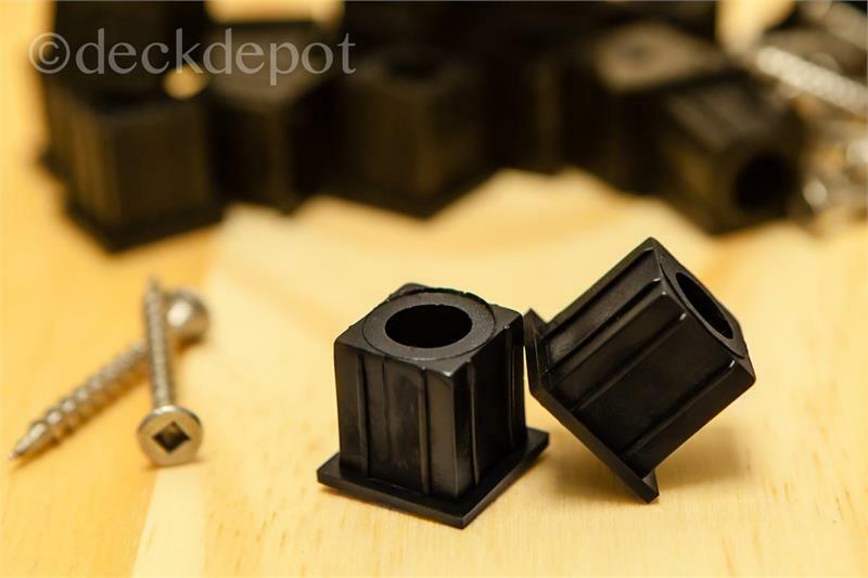 Deckorators Standard Square Estate Baluster Connectors 200pcs