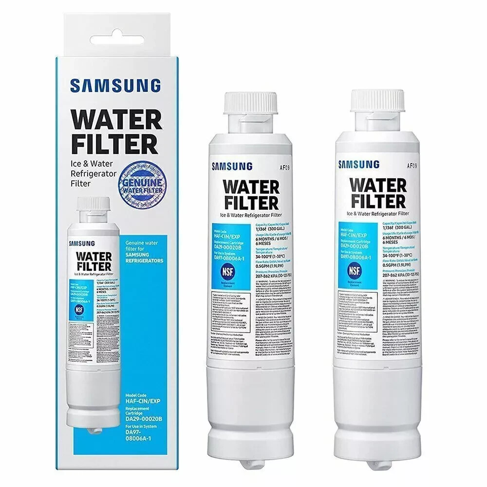 2 Pack Samsung DA29-00020B HAF-CIN/EXP Replacement Refrigerator Water Filter gallery