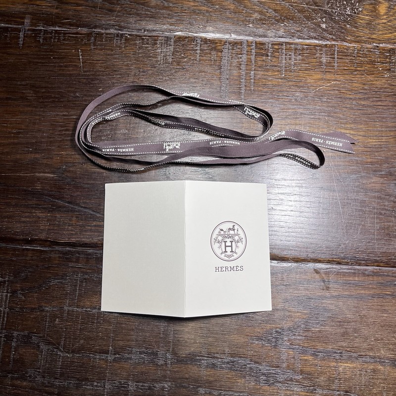 Hermes Box Orange Empty Gift Storage Shoe 13x7.2x5” 2 Dust Bags Logo Ribbon 464 gallery