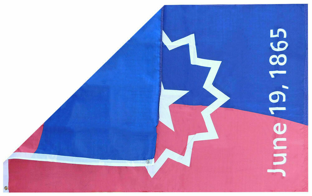 3x5 Juneteenth June 19, 1865 Premium Quality 3'x5' 68D Woven Poly Nylon Flag gallery