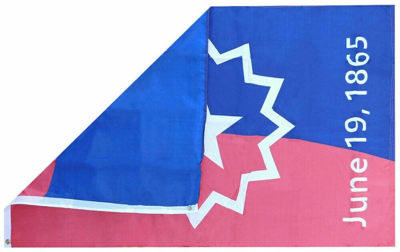 4X6FT Juneteenth Flag Emancipation African Black American History 150D NYLON gallery