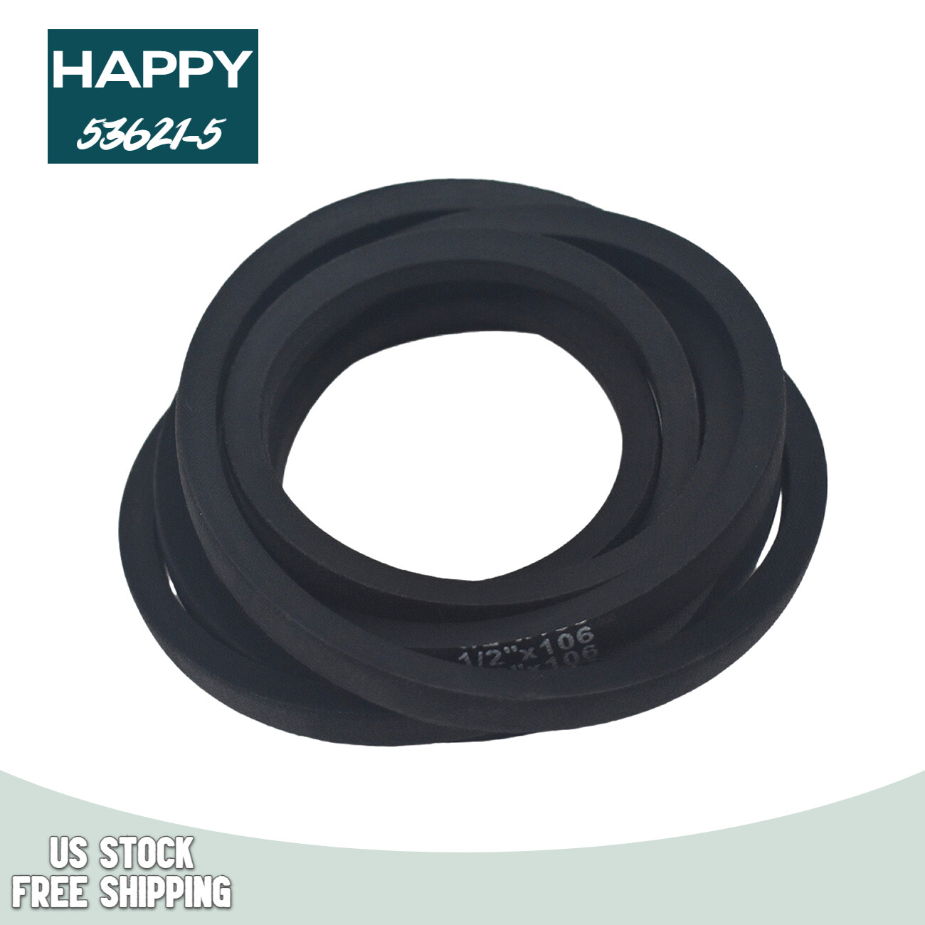 Replacement Deck Belt 1/2'' 106" Riding Mower Fits 532405143 Husqvarna Poulan gallery