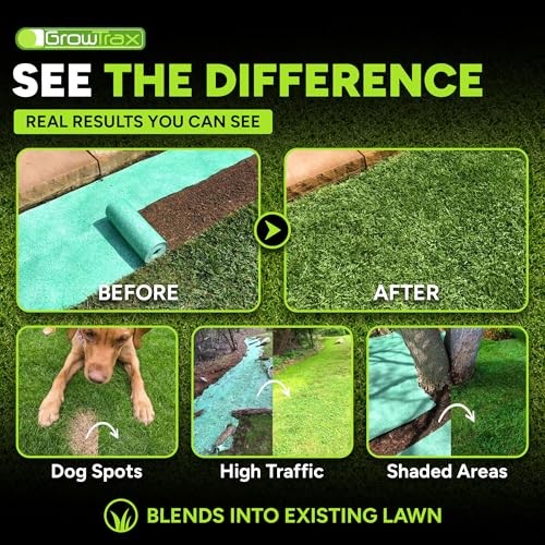 Biodegradable Grass Seed Mat, Year Round Green - 50 Sq Ft Quick Fix 50sqft gallery